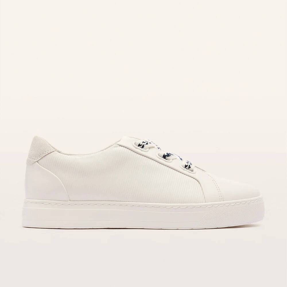 NEW FRANKIE4 women's maya sneaker in soft white